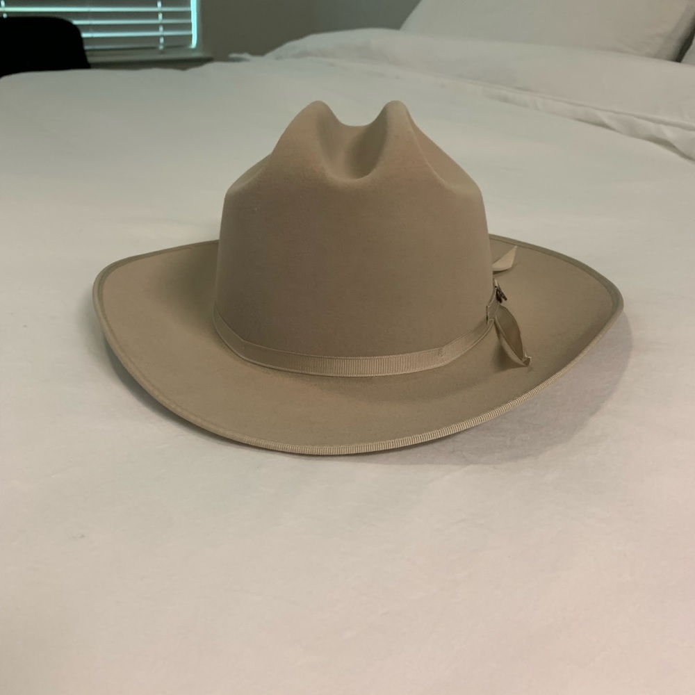 Stetson open road hat. Size 7 1/8